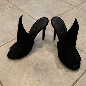 COPY - Kendall + Kylie Black Slip On Heel